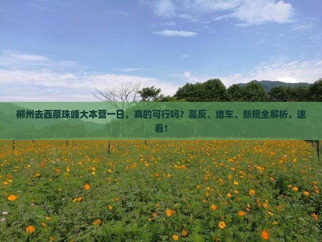 郴州去西藏珠峰大本营一日