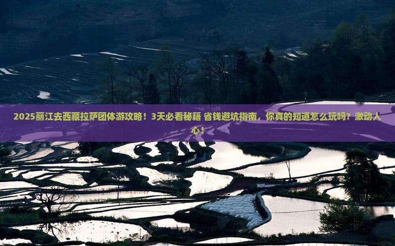 丽江去西藏拉萨团体旅游