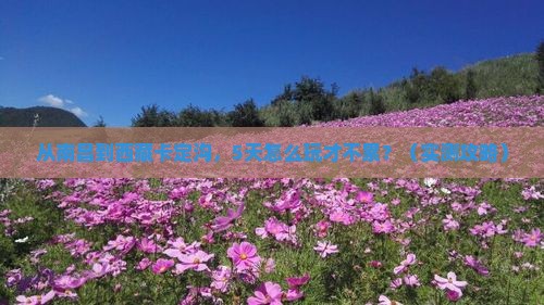 南昌到西藏卡定沟景点