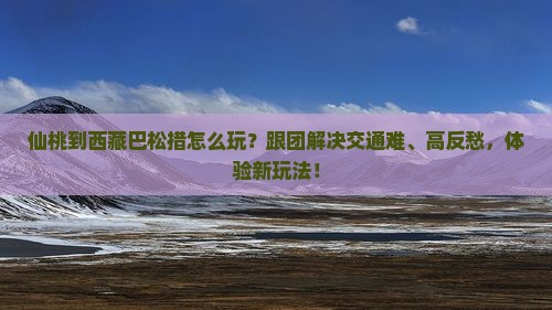 仙桃到西藏巴松措团体旅游