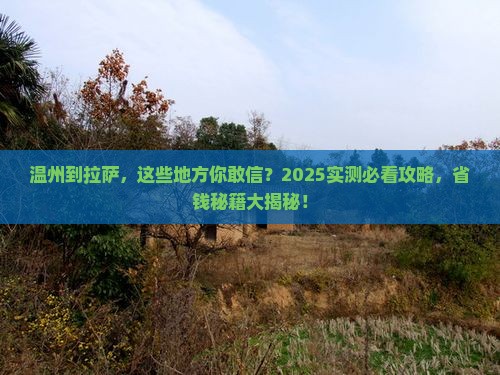 温州到西藏拉萨必去地