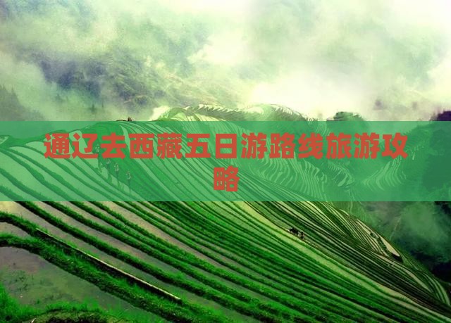 通辽市去西藏五日游