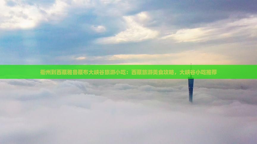 衢州到西藏雅鲁藏布大峡谷旅游小吃