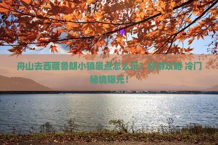 舟山去西藏鲁朗小镇景点