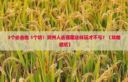 贺州去西藏必去地