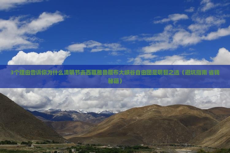 清明节去西藏雅鲁藏布大峡谷自由团