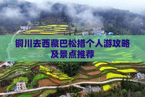 铜川去西藏巴松措个人游
