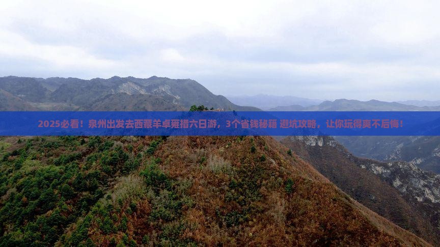 泉州去西藏羊卓雍措六日游