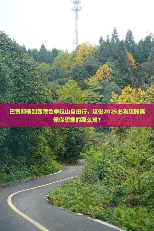 巴音郭楞到西藏色季拉山自由行