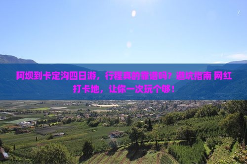 阿坝到西藏卡定沟四日游