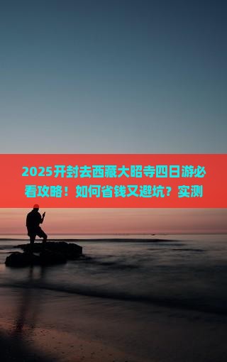 开封去西藏大昭寺四日游