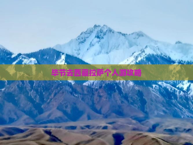 毕节去西藏拉萨个人游