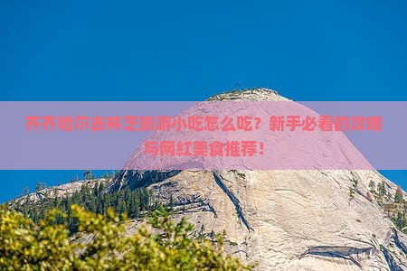齐齐哈尔去西藏林芝旅游小吃