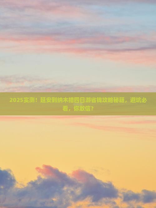 延安到西藏纳木措四日游