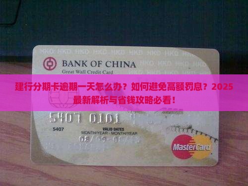 建行分期卡逾期一天