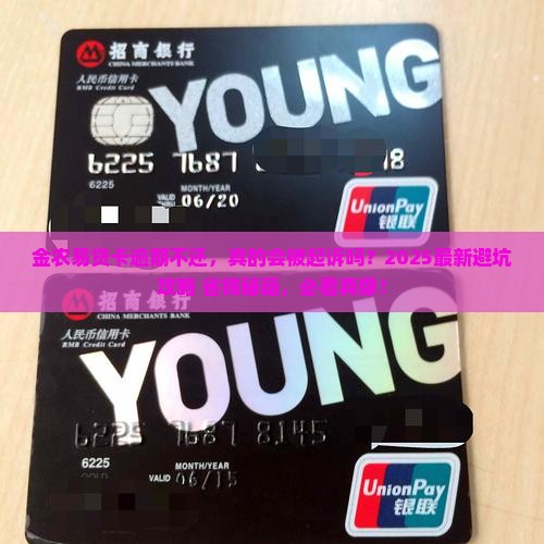 金农易贷卡逾期不还会被起诉吗