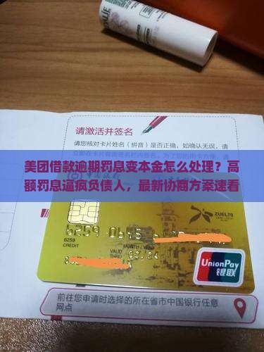 美团借款逾期罚息变本金怎么处理 美团借款逾期罚息变本金怎么处理