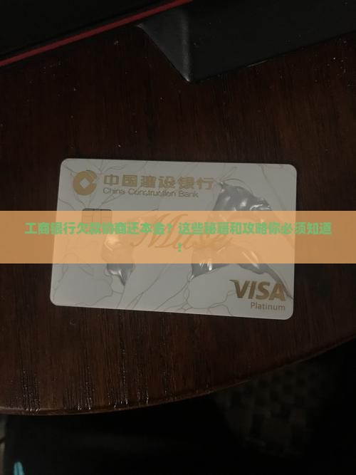 工商银行欠款协商还本金的流程和条件