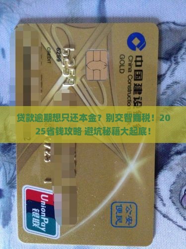 贷款逾期只还本金不还利息怎么处理