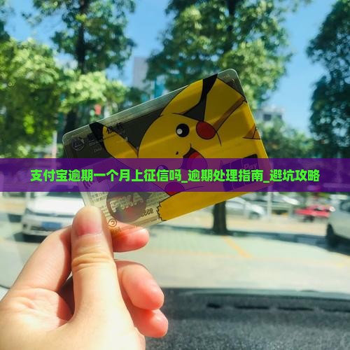 支付宝逾期一个月上征信吗