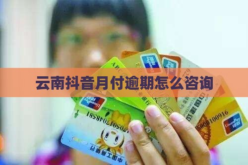 云南抖音月付逾期如何咨询
