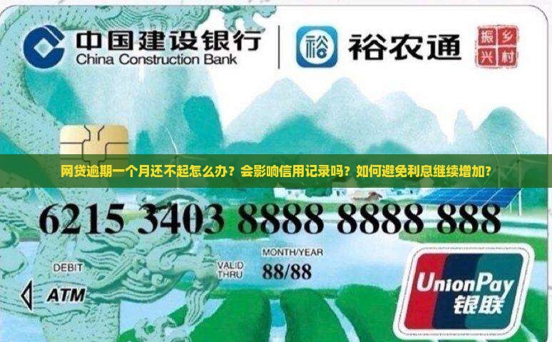 网贷逾期一个月还不起