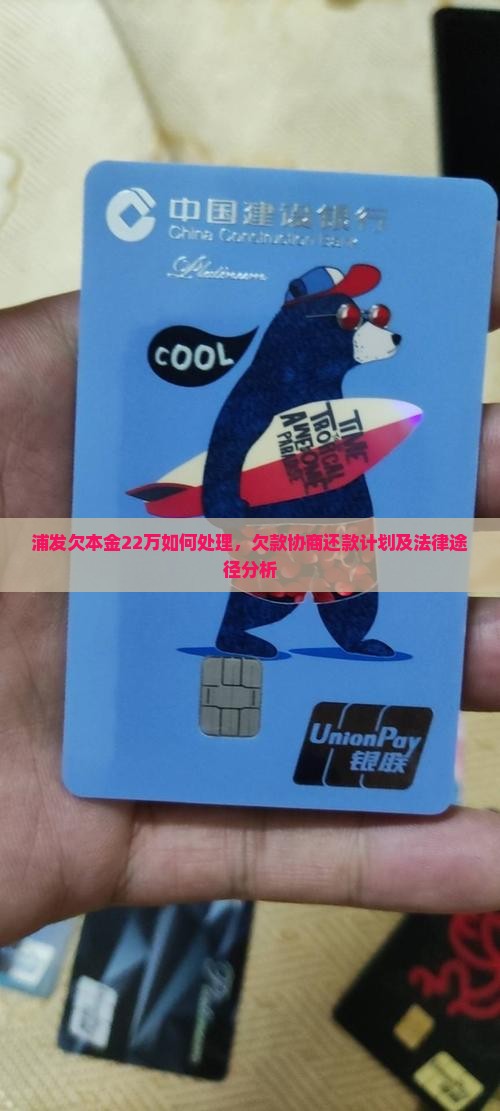 浦发欠本金22万如何处理