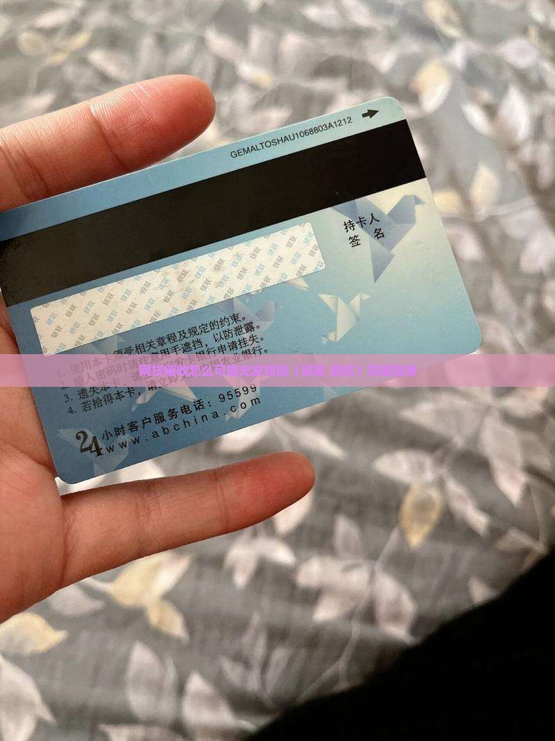 网贷催收怎么可能光发短信
