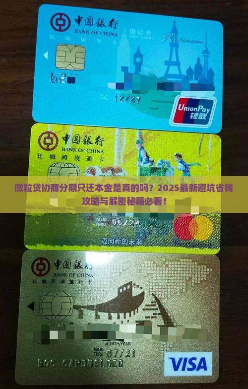 微粒贷协商分期只还本金