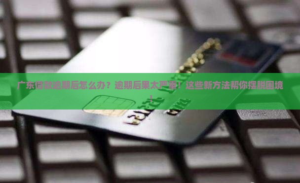 广东借款逾期后怎么办