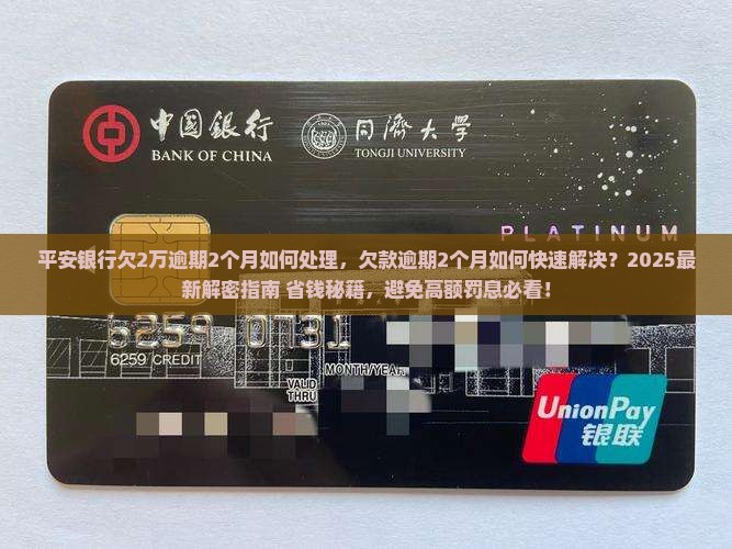 平安银行欠2万逾期2个月如何处理