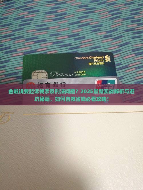 招联金融说要起诉我刑法问题如何处理