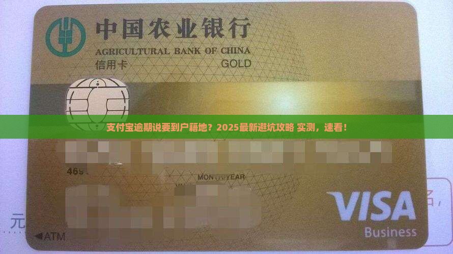 支付宝逾期说要到户籍地