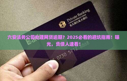 六安法务公司处理网贷逾期