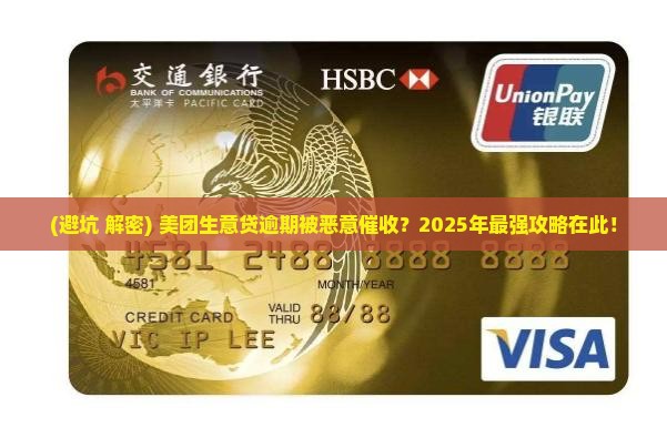 美团生意贷逾期被恶意催收该如何解决
