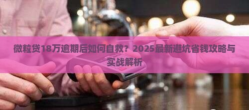 微粒贷18万逾期后如何解决