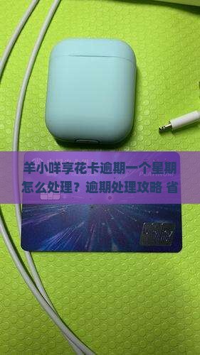 羊小咩享花卡逾期一个星期如何处理