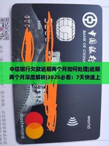 中信银行欠款逾期两个月如何处理