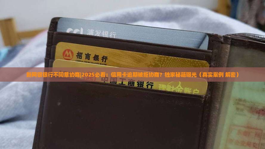 新网银银行不同意协商