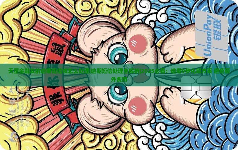 天星金融发的逾期短信该怎么处理