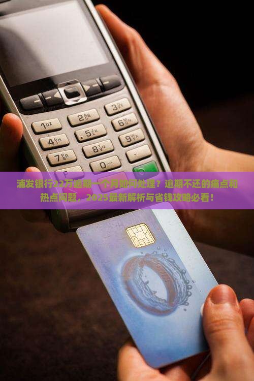浦发银行22万逾期一个月如何处理