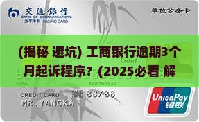 工商银行逾期3个月起诉程序