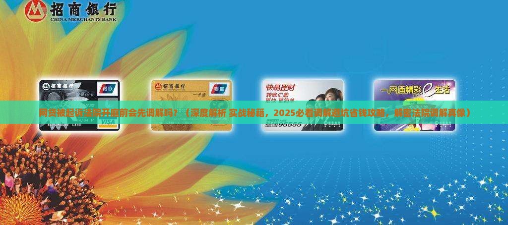 网贷被起诉法院开庭前会先调解吗