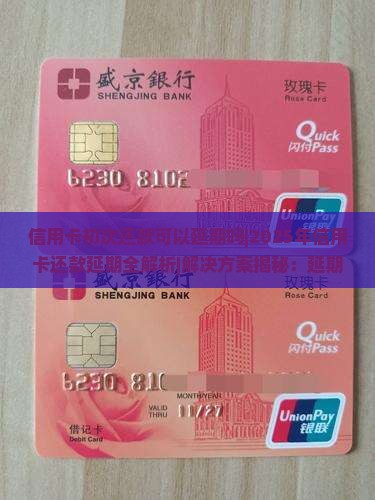 信用卡初次还款可以延期吗的解答