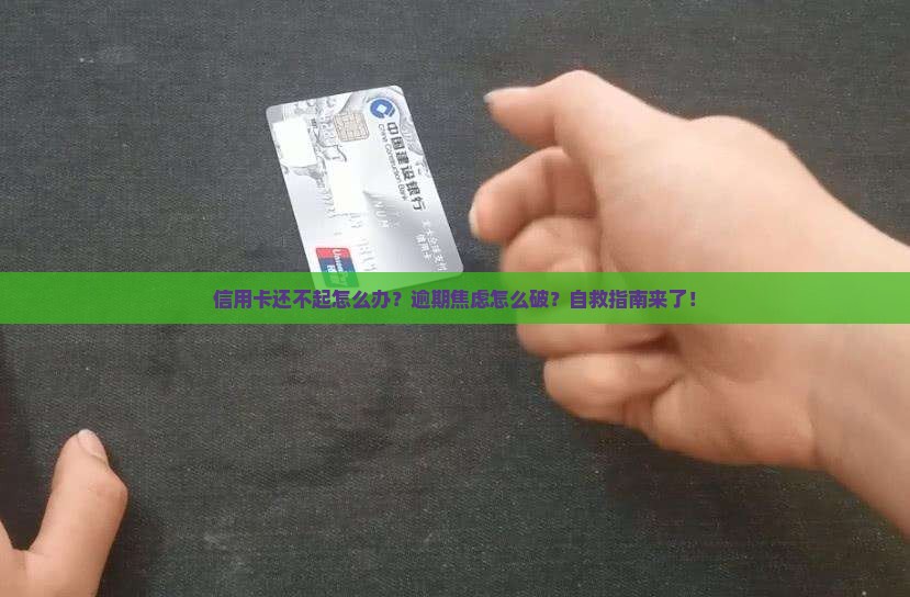 信用卡还不起怎么办