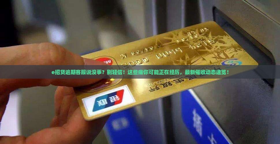 e招贷逾期客服说没事