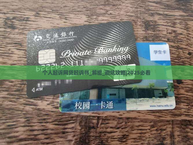 个人起诉网贷起诉书