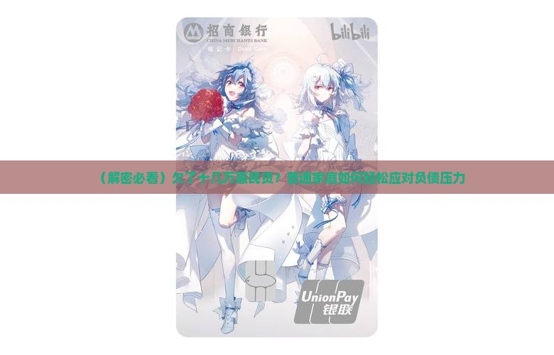 欠了十几万惠民贷