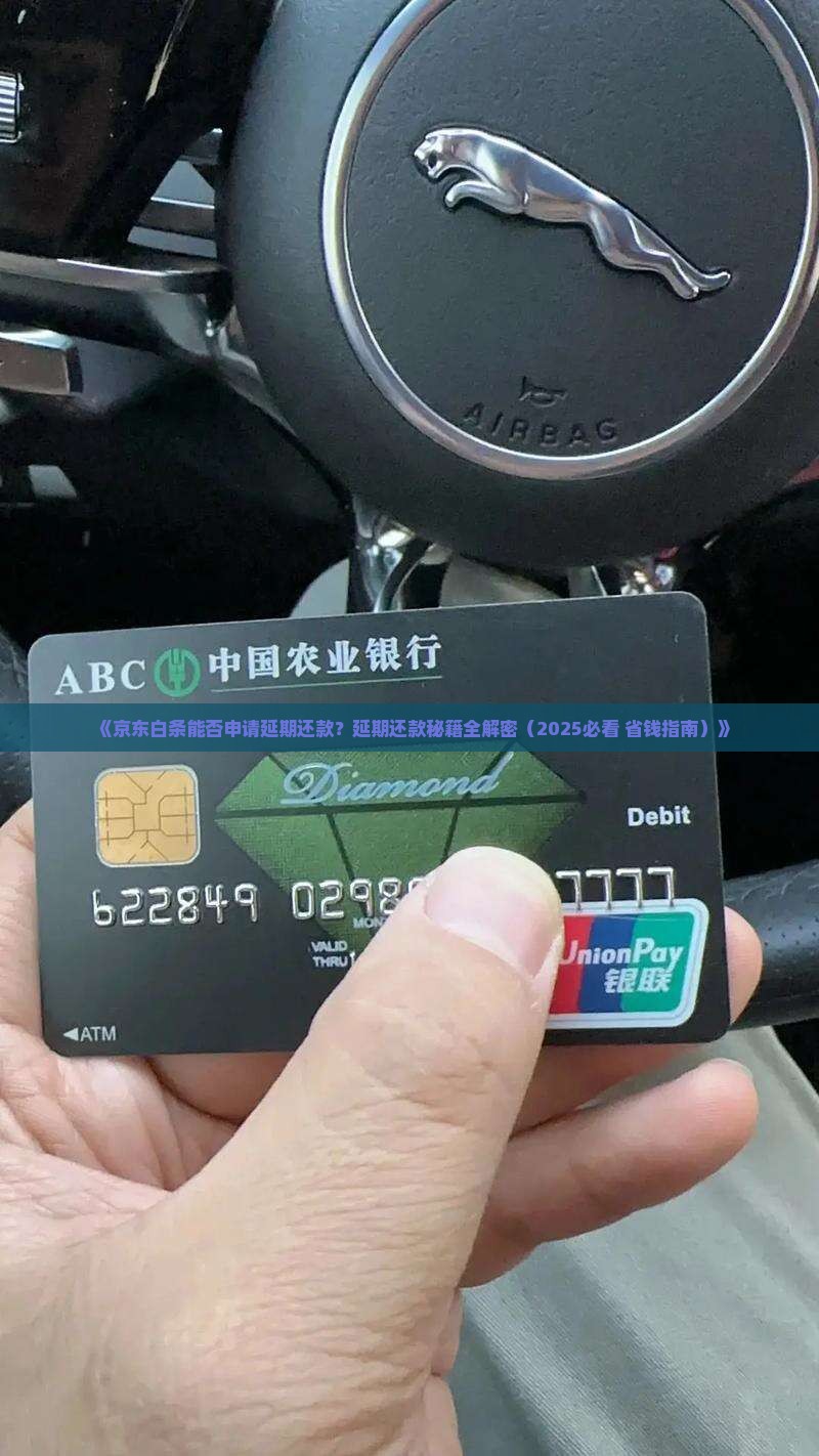 京东白条能否申请延期还款问题解决方案