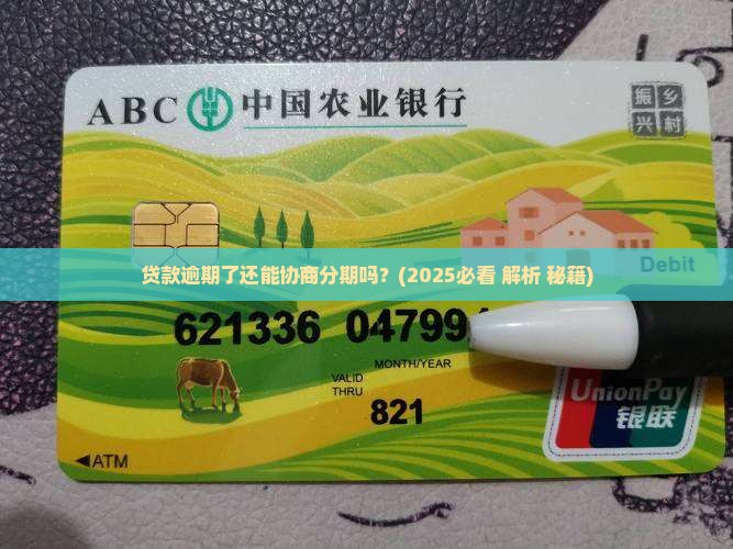 贷款逾期协商分期还款流程及注意事项